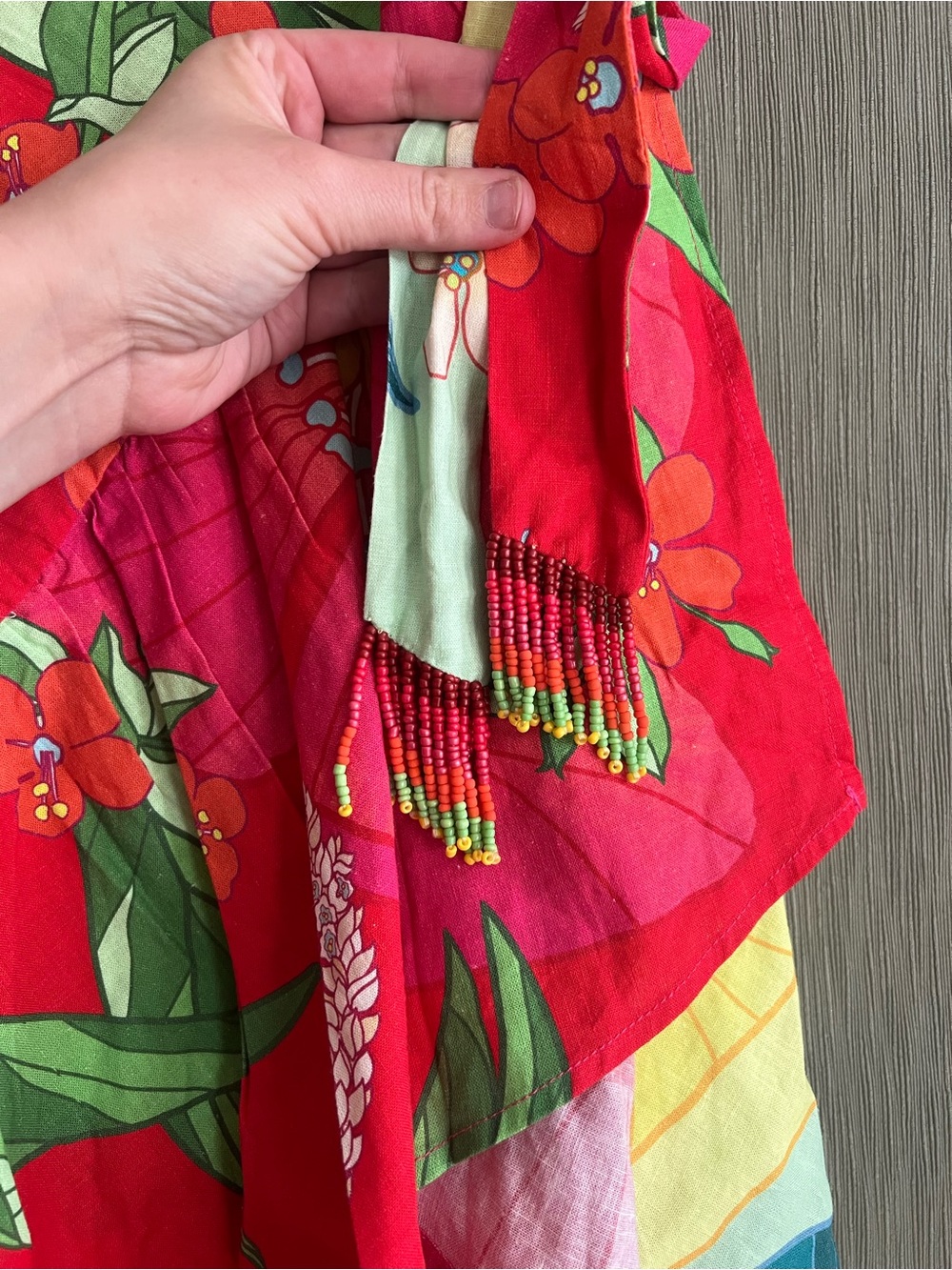 NWT FARM Rio Floral Wrap Midi Skirt - Picture 3 of 5
